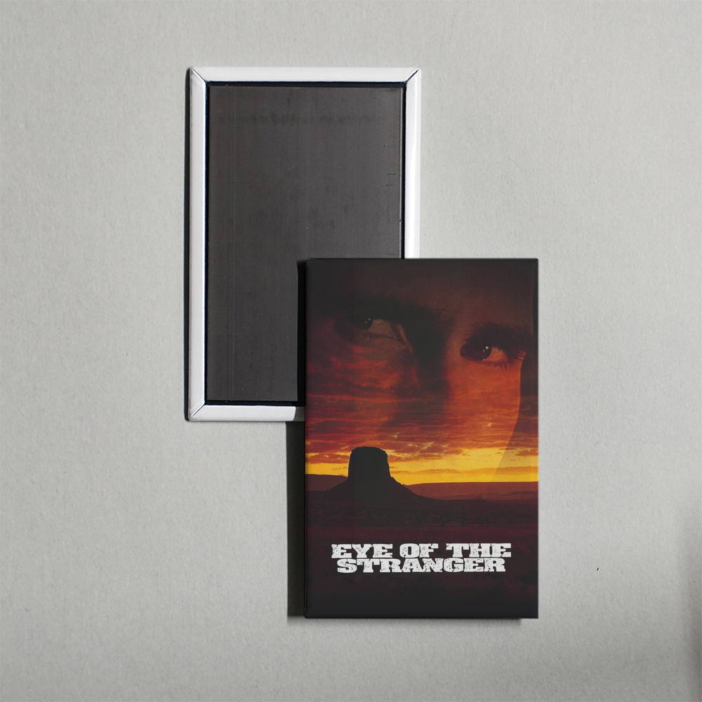 Eye of the Stranger Mini Movie Fridge Magnet