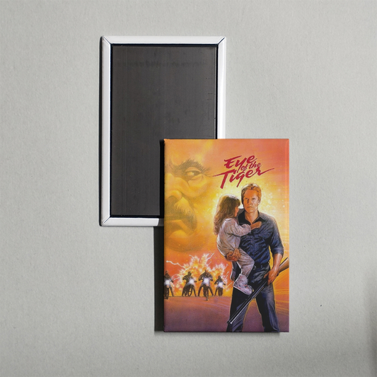 Eye of the Tiger Mini Movie Fridge Magnet
