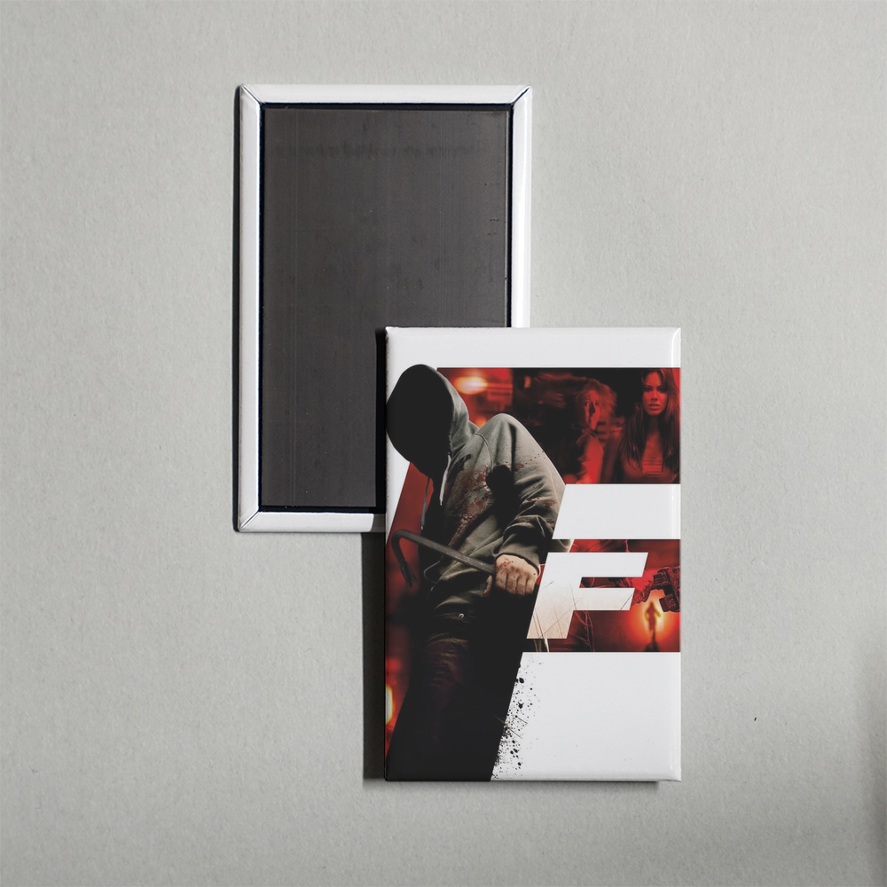 F Mini Movie Fridge Magnet