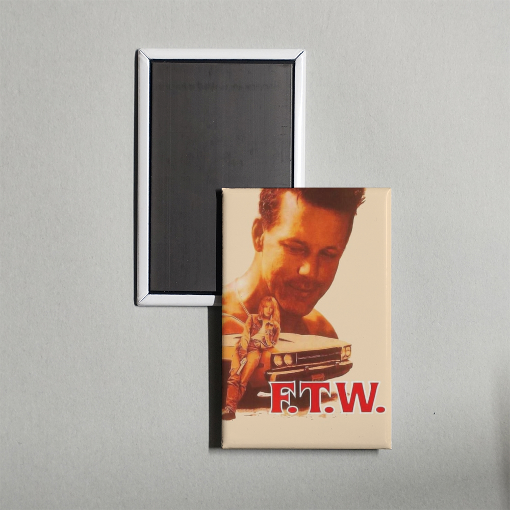 F.T.W. Mini Movie Fridge Magnet