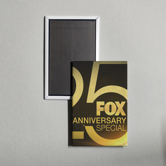 FOX 25th Anniversary Special Mini Movie Fridge Magnet