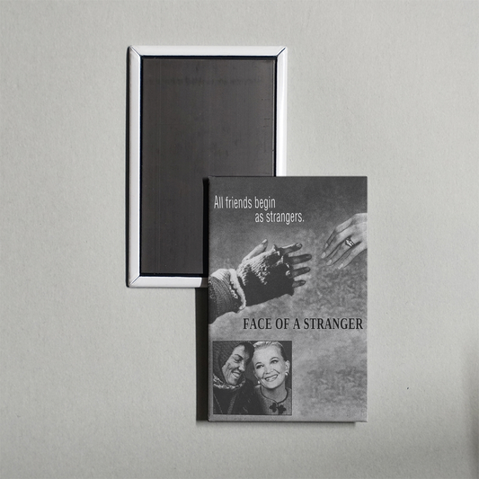 Face of a Stranger Mini Movie Fridge Magnet