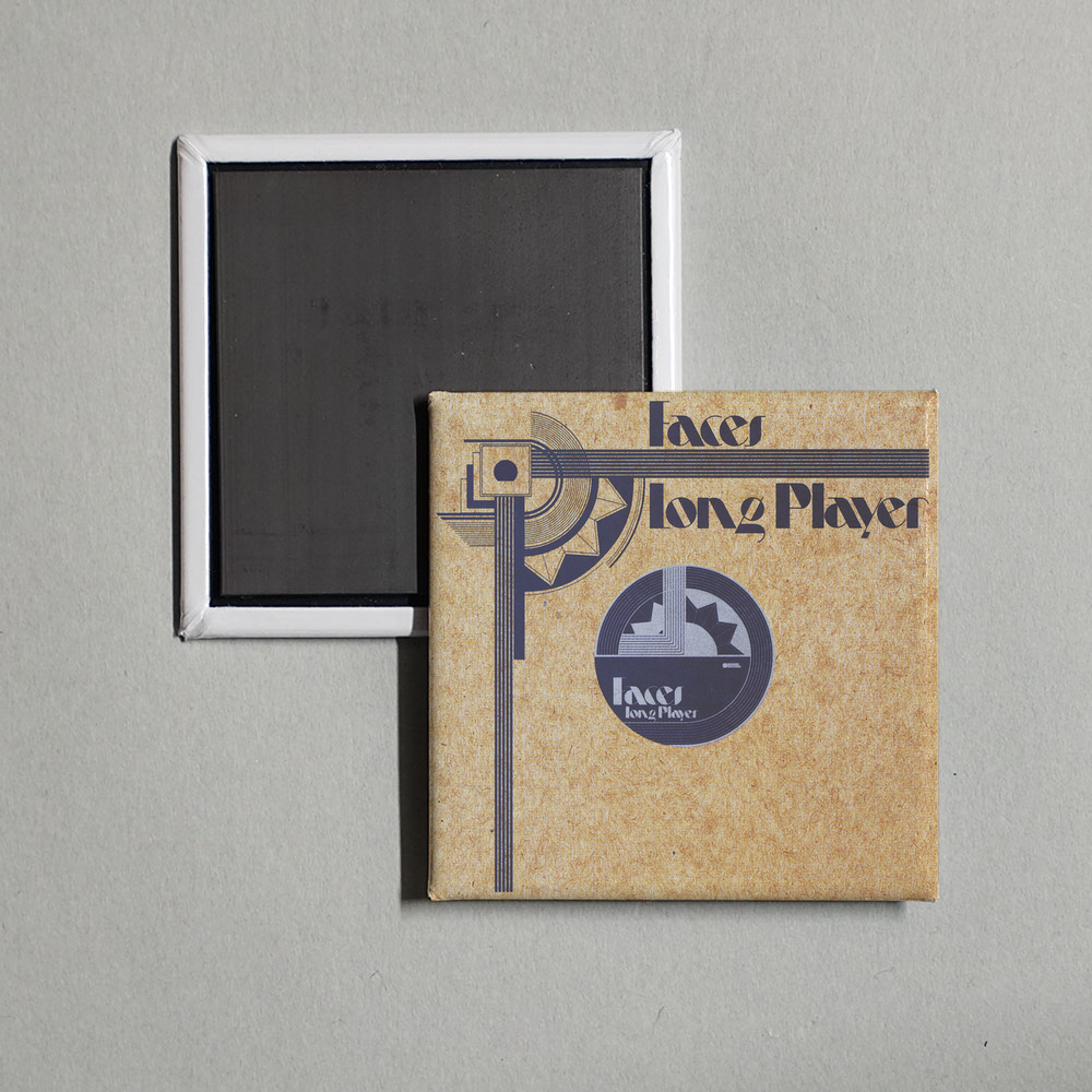 Faces - Long Player Album Cover Fridge Magnet