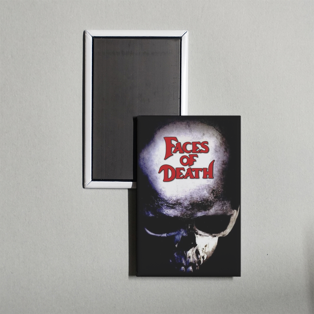 Faces of Death Mini Movie Fridge Magnet
