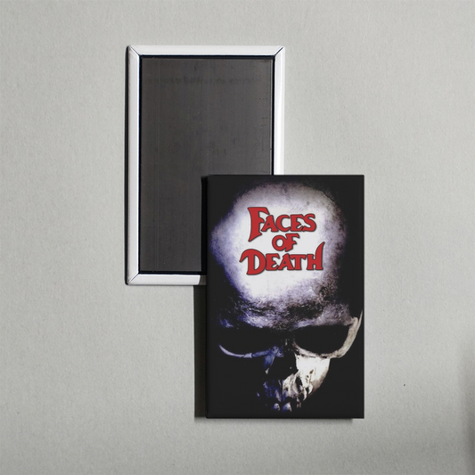 Faces of Death Mini Movie Fridge Magnet