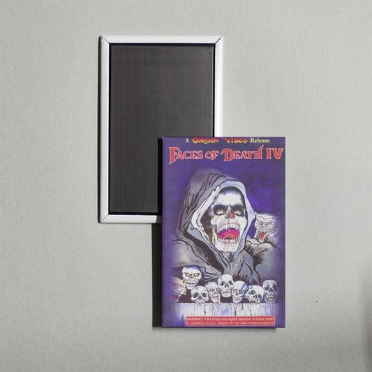 Faces of Death IV Mini Movie Fridge Magnet