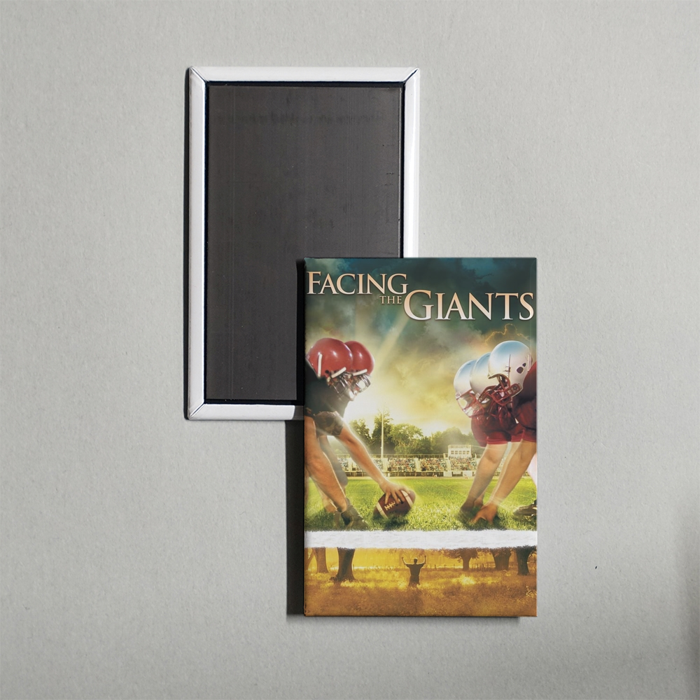 Facing the Giants Mini Movie Fridge Magnet