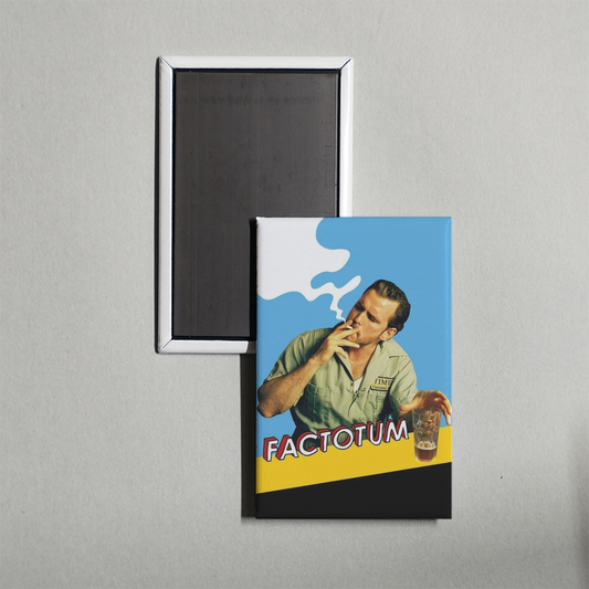 Factotum Mini Movie Fridge Magnet