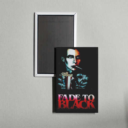Fade to Black Mini Movie Fridge Magnet