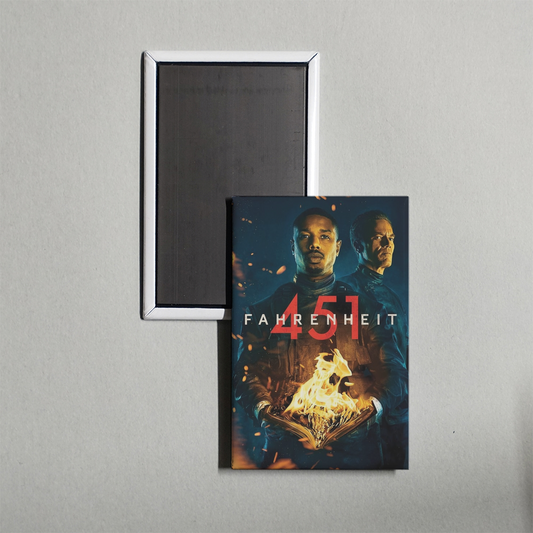Fahrenheit 451 Mini Movie Fridge Magnet