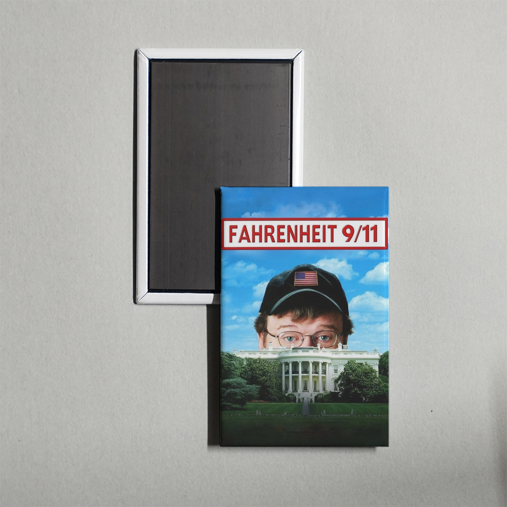 Fahrenheit 911 Mini Movie Fridge Magnet