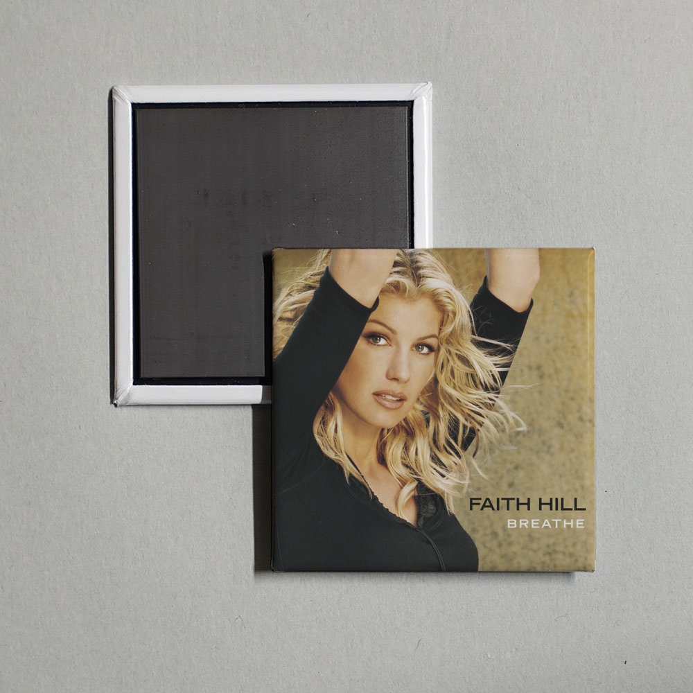 Faith Hill - Breathe Album Cover Fridge Magnet