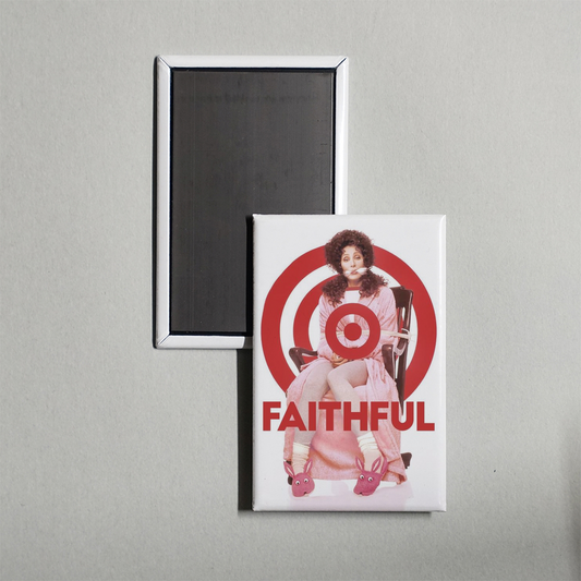 Faithful Mini Movie Fridge Magnet