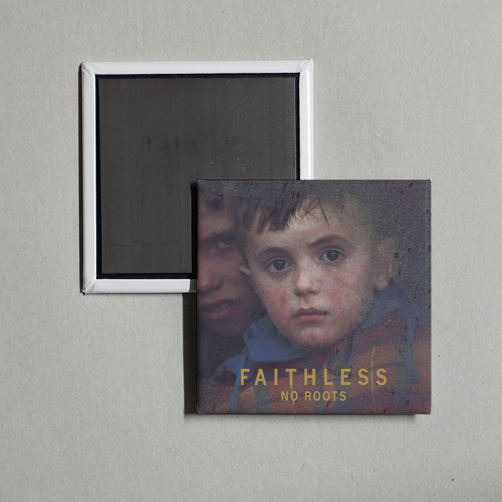 Faithless - No Roots Album Cover Fridge Magnet
