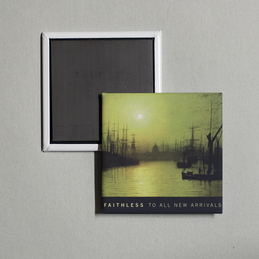 Faithless - To All New Arrivals Album Cover Fridge Magnet