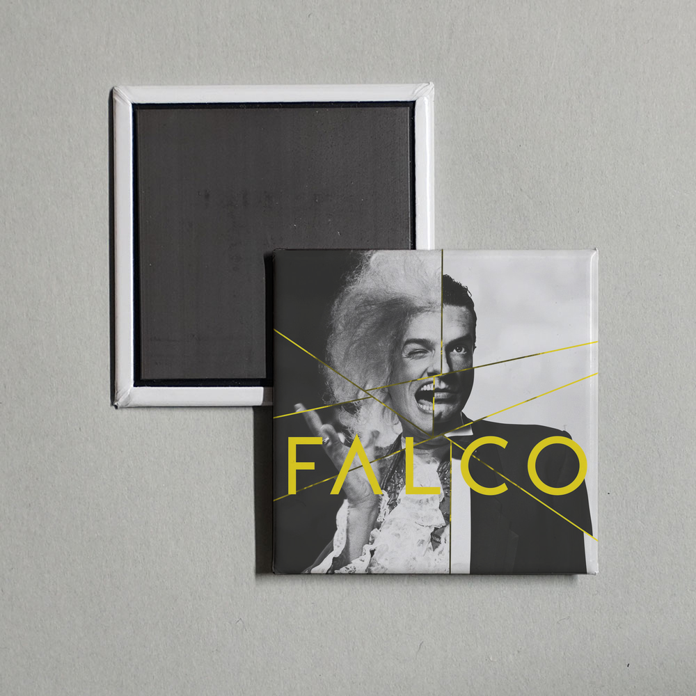 Falco - FALCO 60 Album Cover Fridge Magnet