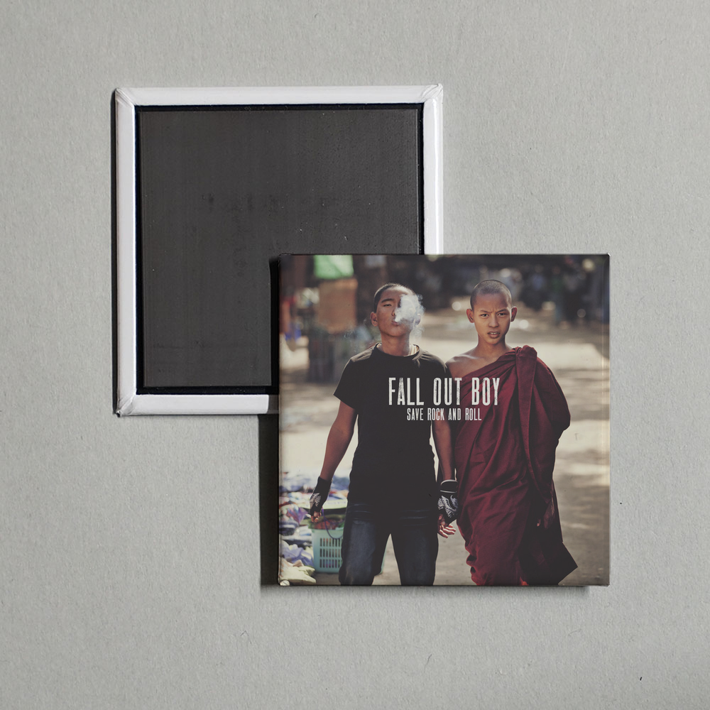 Fall Out Boy - Save Rock And Roll Album Cover Fridge Magnet