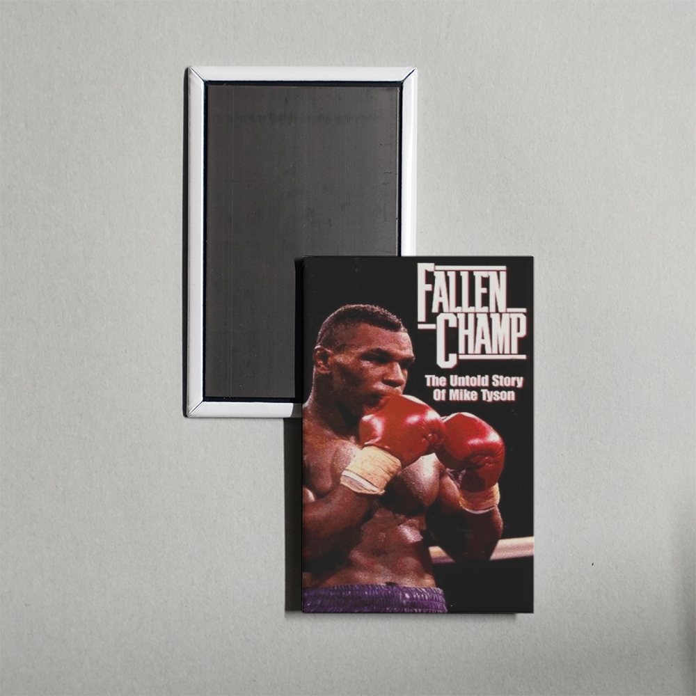Fallen Champ The Untold Story of Mike Tyson Mini Movie Fridge Magnet
