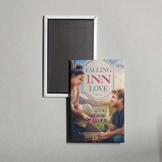 Falling Inn Love Mini Movie Fridge Magnet