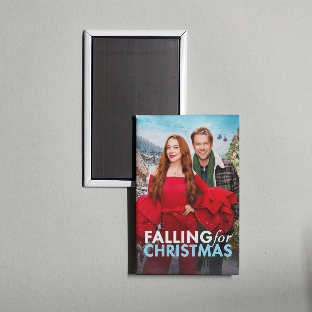 Falling for Christmas Mini Movie Fridge Magnet