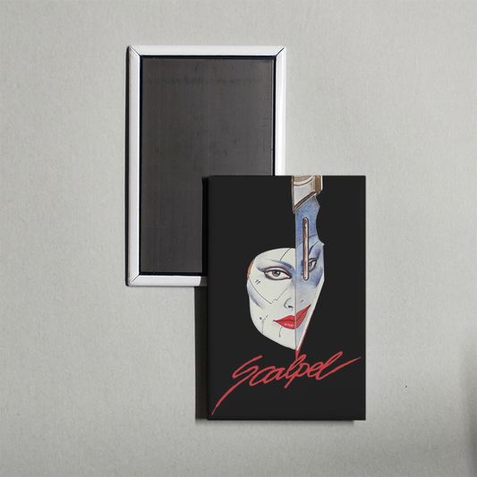 False Face Mini Movie Fridge Magnet