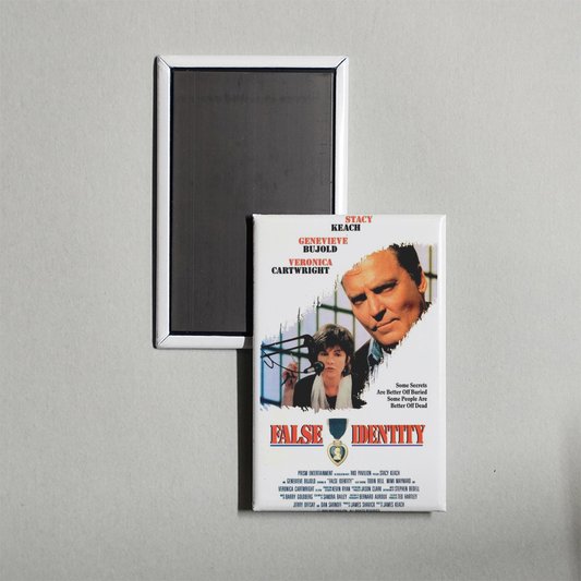 False Identity Mini Movie Fridge Magnet