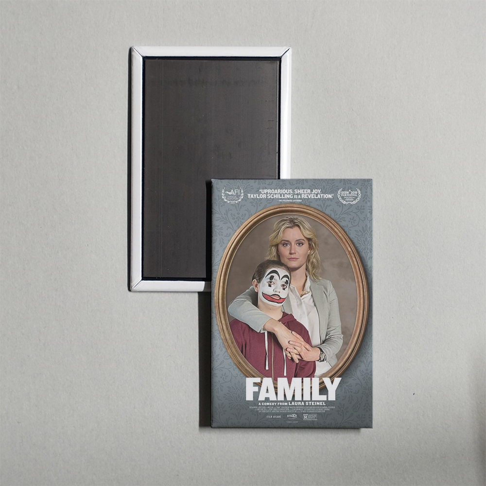 Family Mini Movie Fridge Magnet