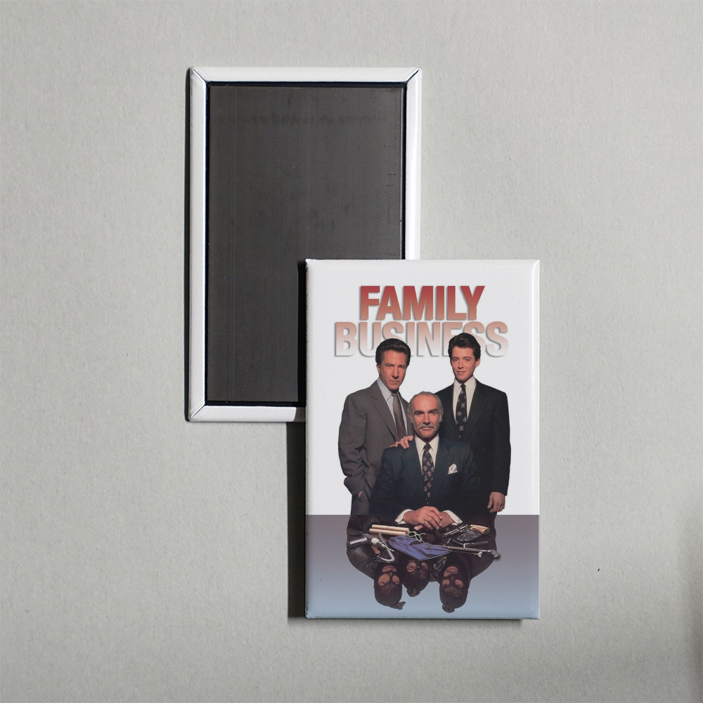 Family Business Mini Movie Fridge Magnet