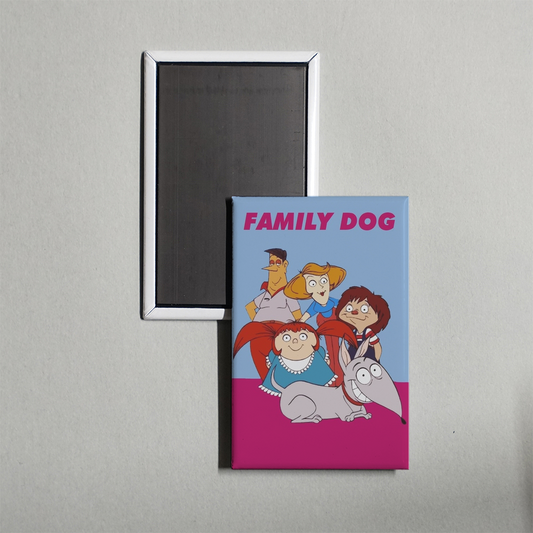 Family Dog TV Show Fridge Magnet
