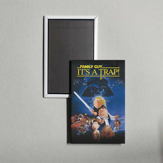 Family Guy Presents It's a Trap! Mini Movie Fridge Magnet