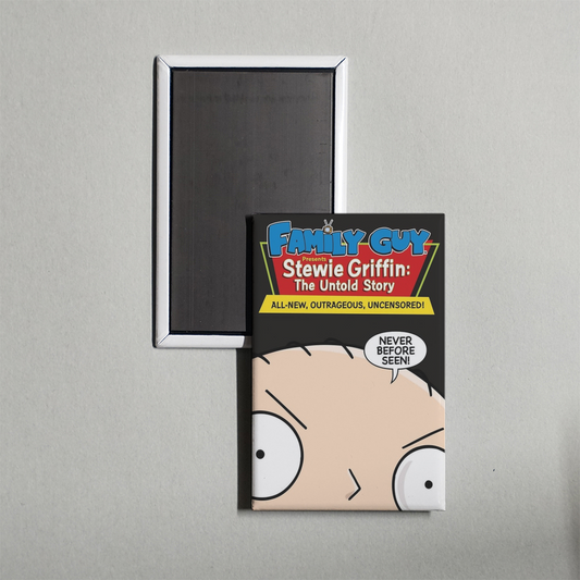 Family Guy Presents Stewie Griffin The Untold Story Mini Movie Fridge Magnet
