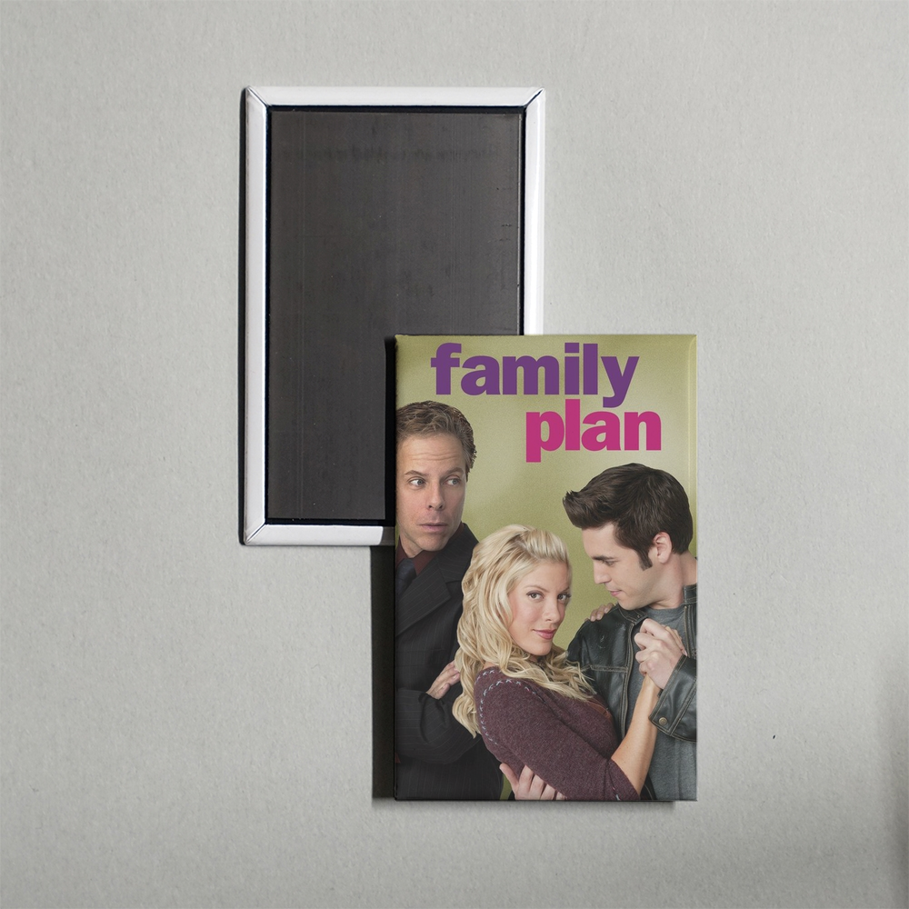 Family Plan Mini Movie Fridge Magnet