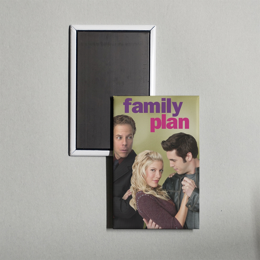 Family Plan Mini Movie Fridge Magnet