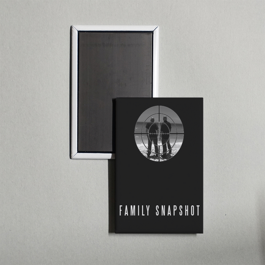 Family Snapshot Mini Movie Fridge Magnet