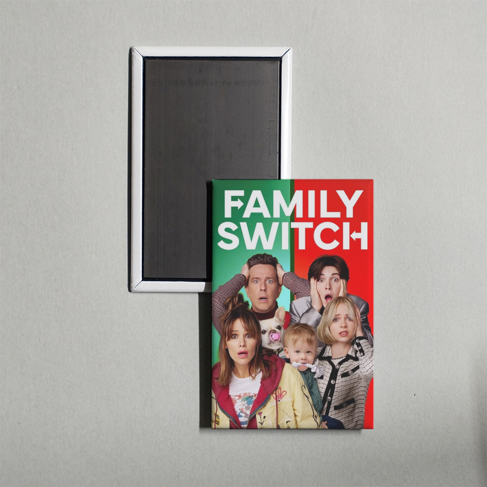 Family Switch Mini Movie Fridge Magnet