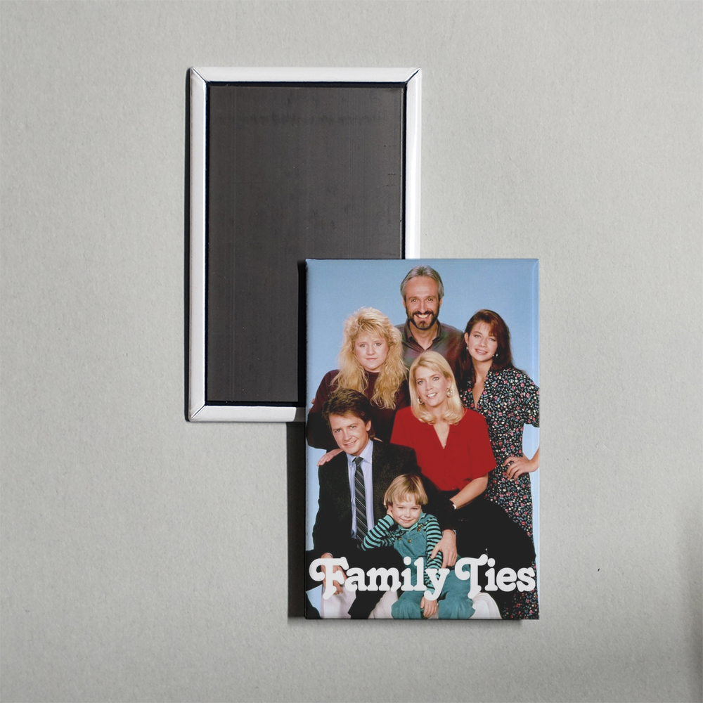 Family Ties TV Show Fridge Magnet
