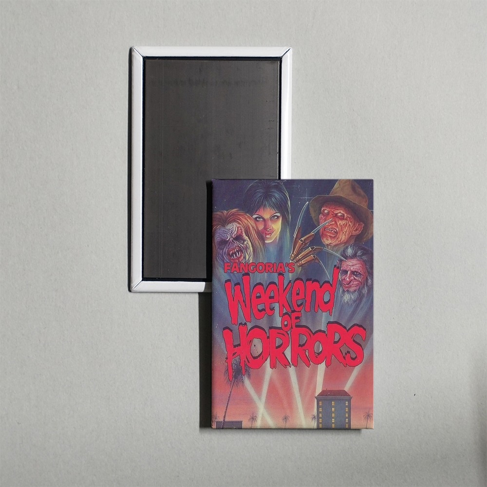Fangoria's Weekend of Horrors Mini Movie Fridge Magnet