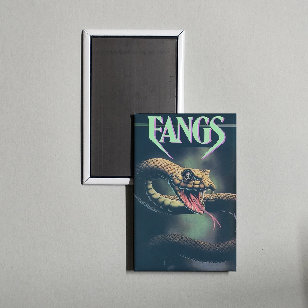 Fangs Mini Movie Fridge Magnet