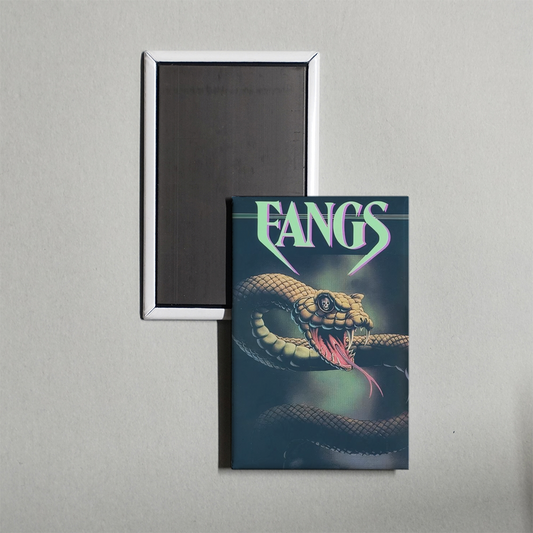 Fangs Mini Movie Fridge Magnet
