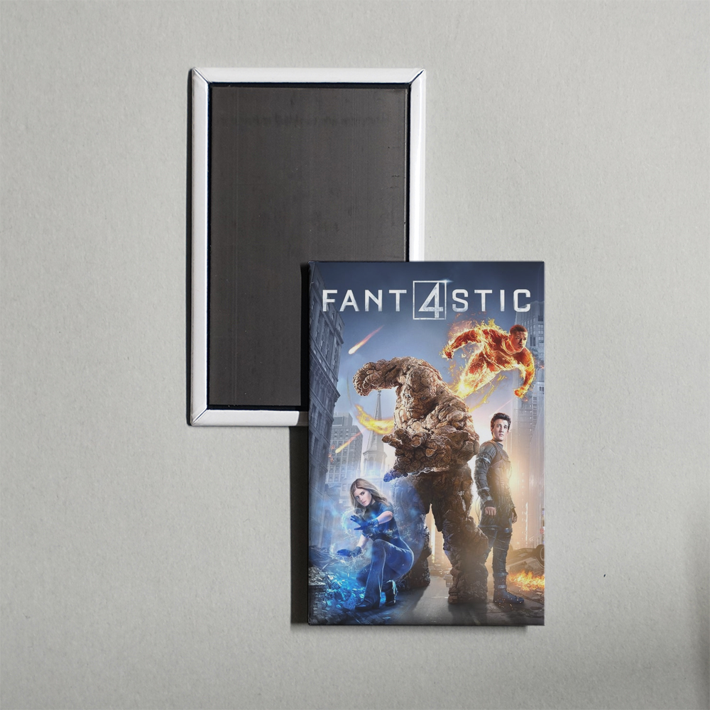 Fantastic Four Mini Movie Fridge Magnet