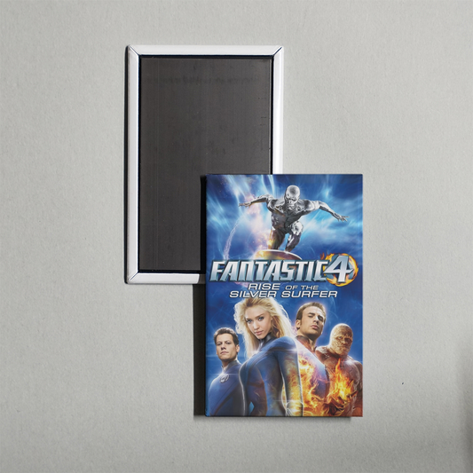 Fantastic Four Rise of the Silver Surfer Mini Movie Fridge Magnet