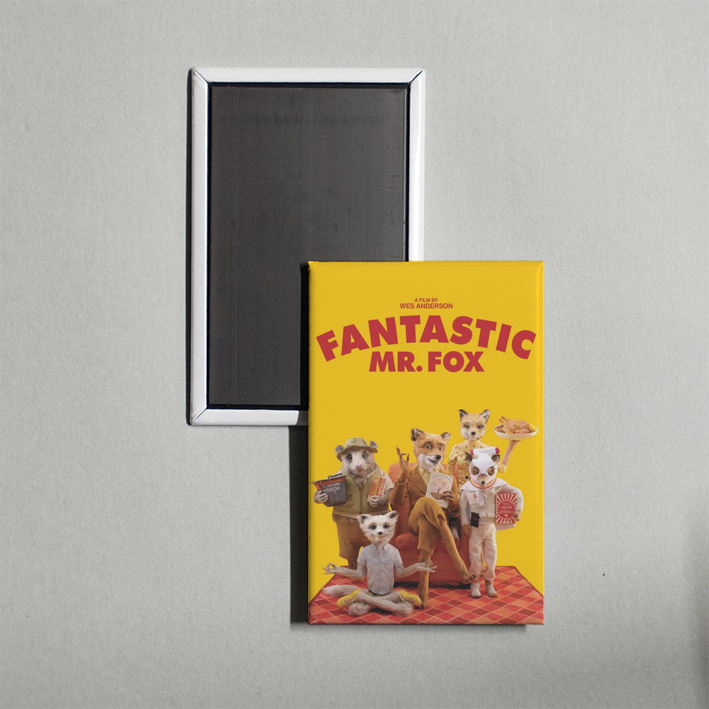 Fantastic Mr Fox [2009] Mini Movie Fridge Magnet