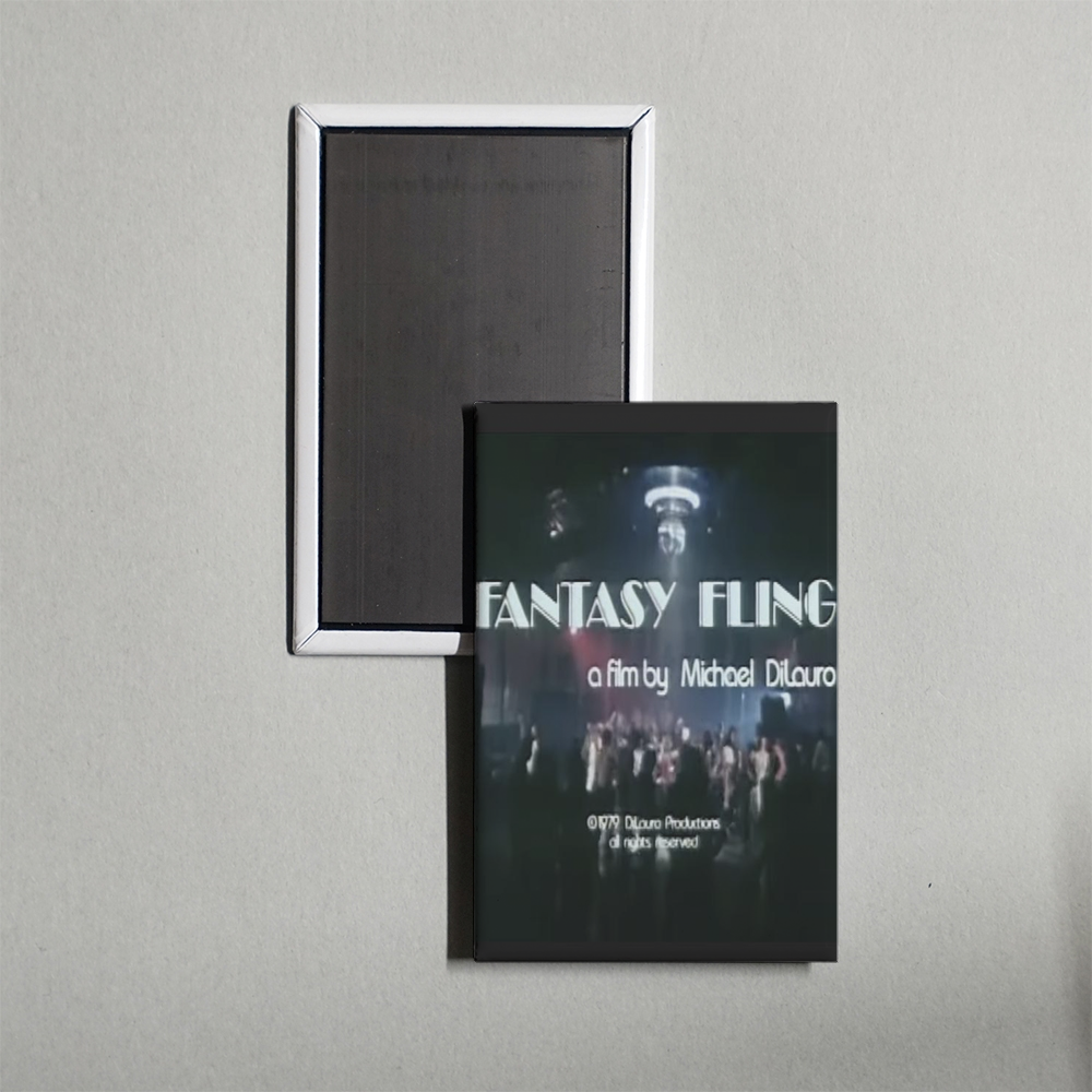 Fantasy Fling Mini Movie Fridge Magnet