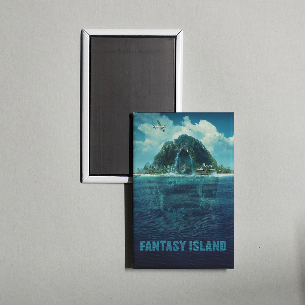 Fantasy Island Mini Movie Fridge Magnet
