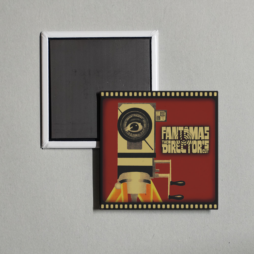 Fantomas - The Director's Cut Album Cover Fridge Magnet