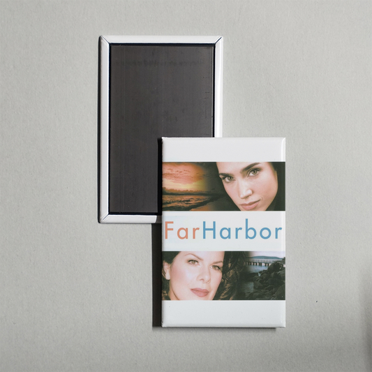 Far Harbor Mini Movie Fridge Magnet