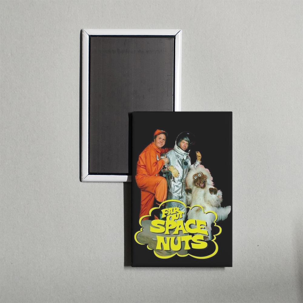 Far Out Space Nuts TV Show Fridge Magnet