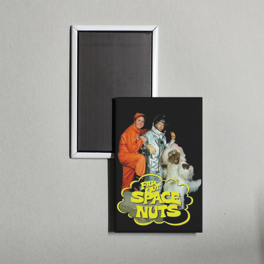 Far Out Space Nuts TV Show Fridge Magnet