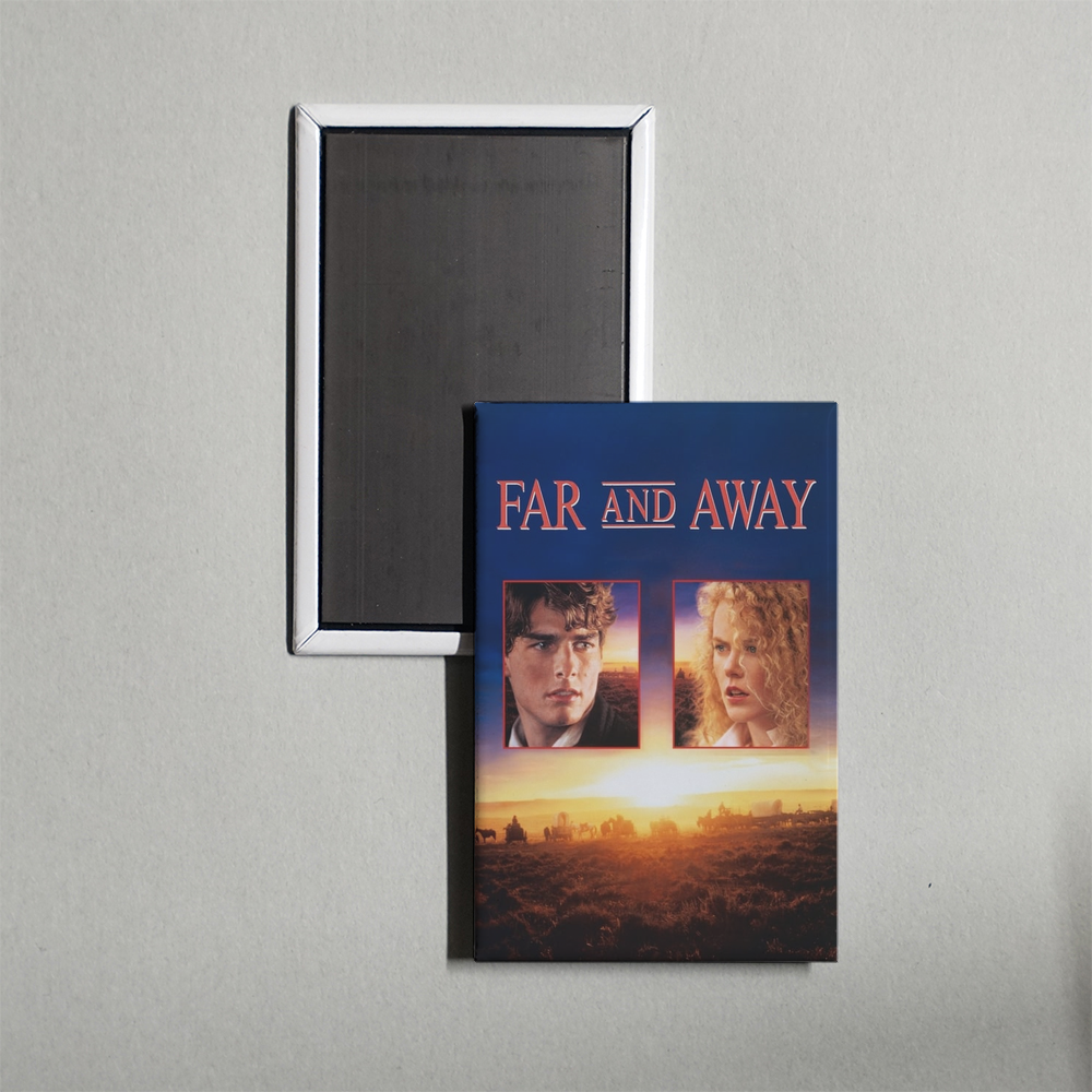 Far and Away Mini Movie Fridge Magnet