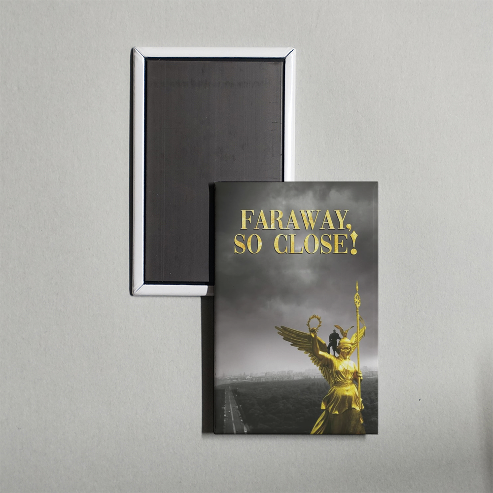 Faraway, So Close! Mini Movie Fridge Magnet